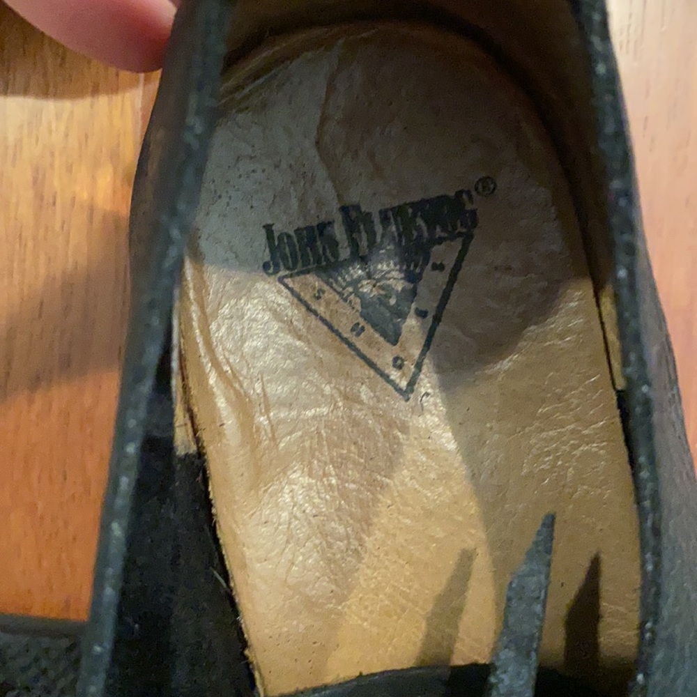 John Fluevog leather studded loafers - Picture 3 of 5